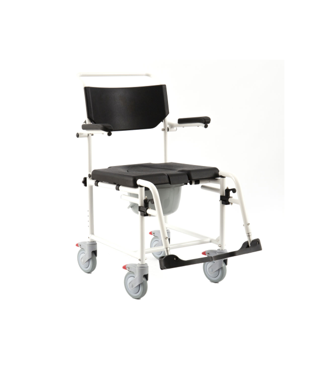 Silla Ducha Aluminio con Inodoro