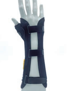 Muñequera palmar y pulgar larga